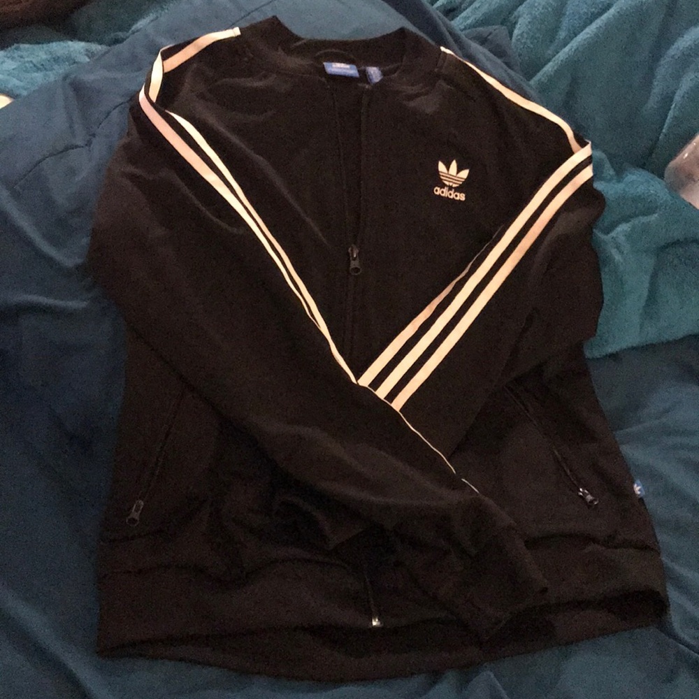 Adidas track suit jacket. Used once. EUC